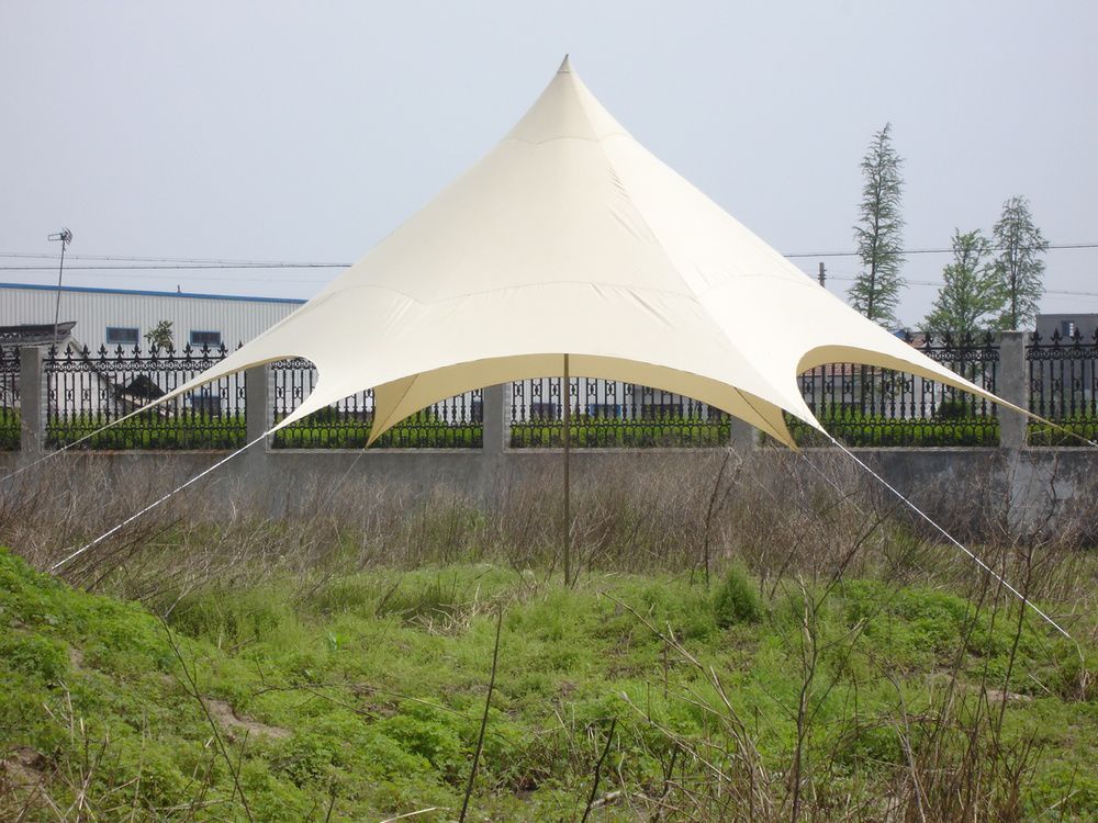 Stínící zahradní přístřešek - 3,5 x 3,5 x 3,6 x 4 m
